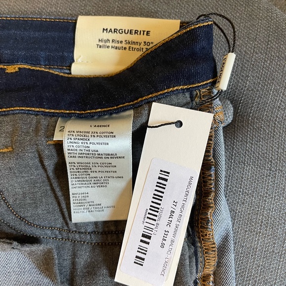 L’AGENCE Marguerite Skinny High Rise jeans - Picture 7 of 9